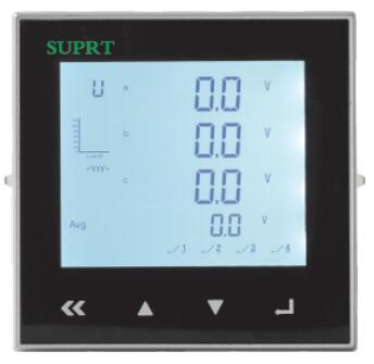 SUP9TY液晶觸摸屏三相電智能力儀表